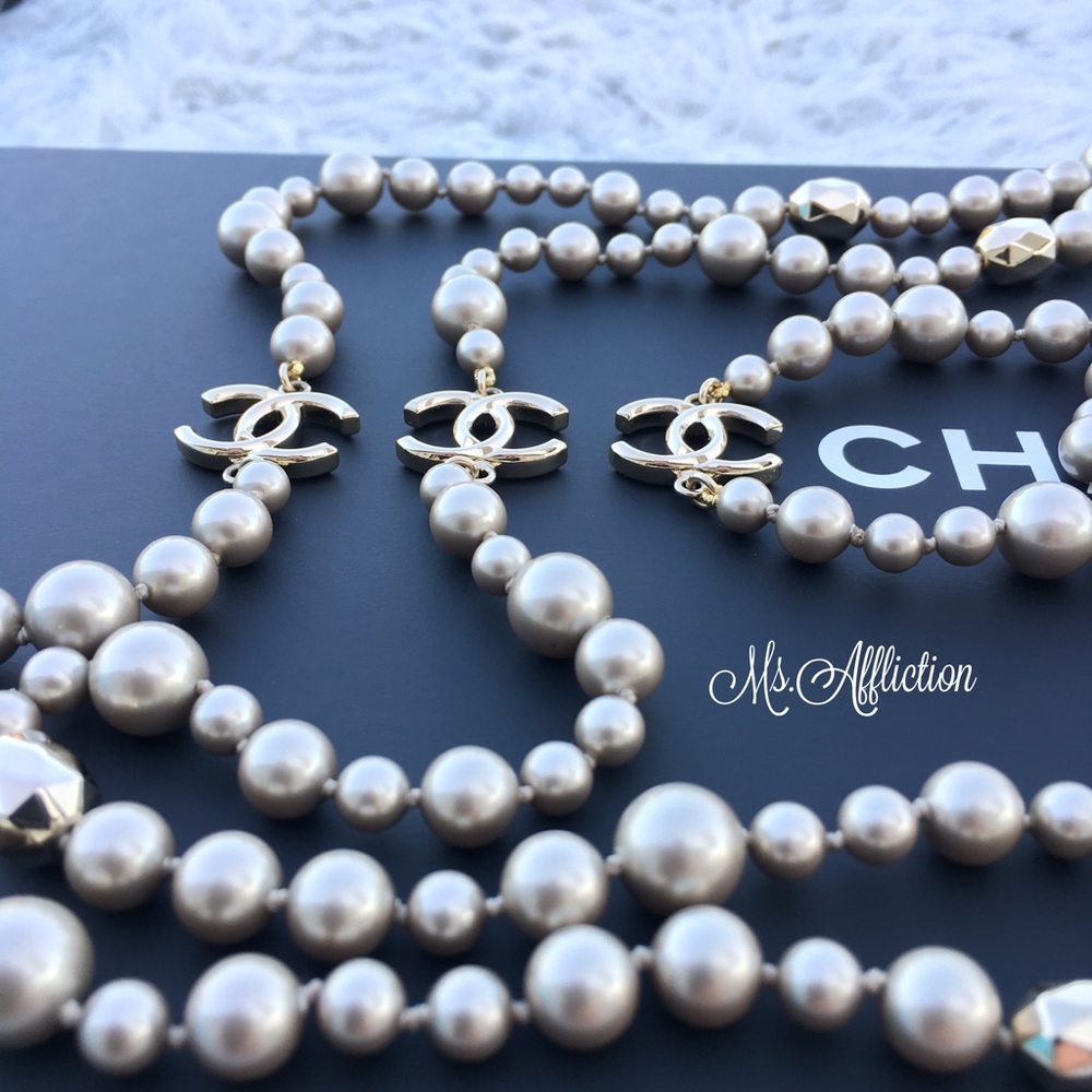 Sold on eBay! CHANEL Authentic CC Necklace - Picture 3 of 8